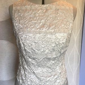 Stenay sleeveless silver beaded top